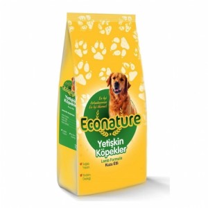 Econature Kuzu Etli Yetişkin Köpek Maması 15 Kg