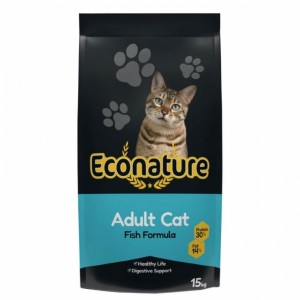 Econature Balıklı Yetişkin Kedi Maması 15 Kg